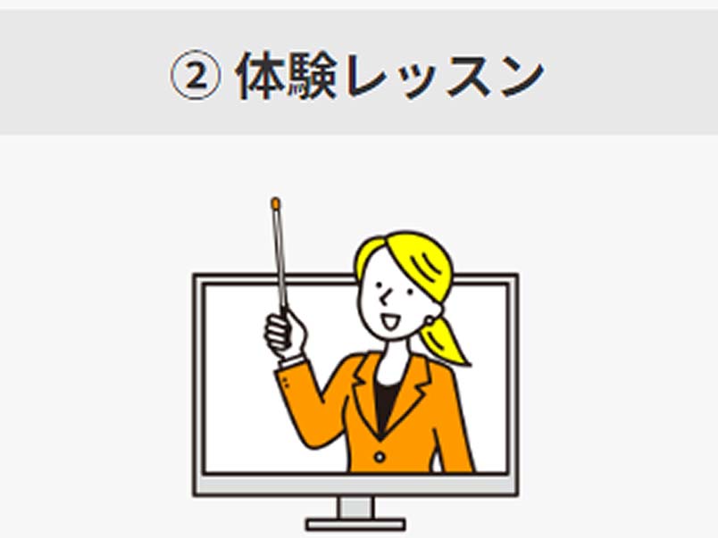 ②体験レッスン